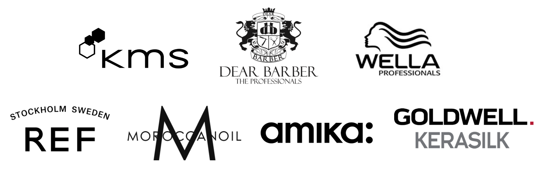 logo collage of companies products
