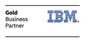 IBM partner logo gold
