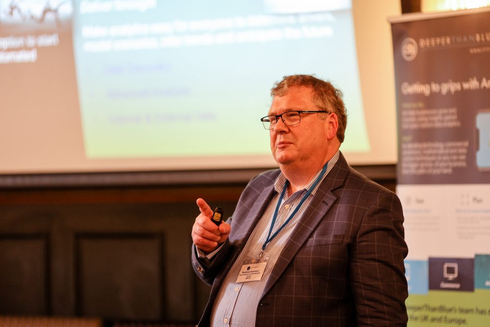 IBM's Matthew Robinson presents at Business Analytics Forum