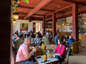 Lunch at DeeperThanBlue's Agentic AI Event in Sheffield, 18 June 2025