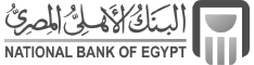 Bank of Egypt Logo Greyscale