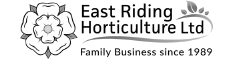 East Riding Horticulture Logo Greyscale