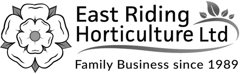 East Riding Horticulture logo grayscale